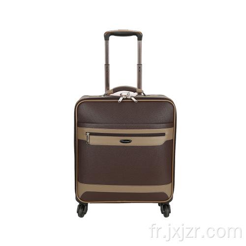 valise en PU brun super silencieux